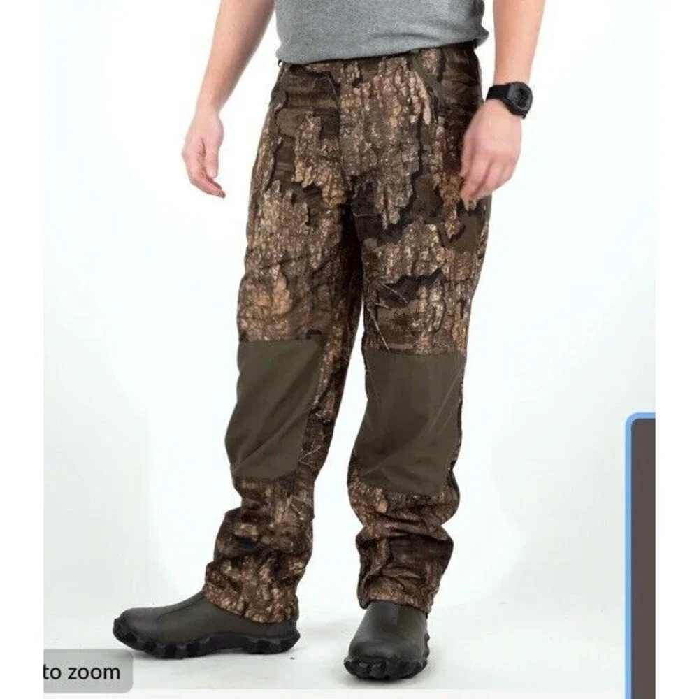 Drake Waterfowl MST Under Wader Pants Mens 3XL Realtree Timber Camo Fleece Lined